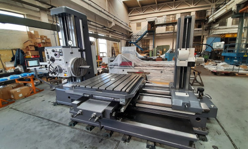 Horizontal Boring Mill TOS W 100A after General Overhaul