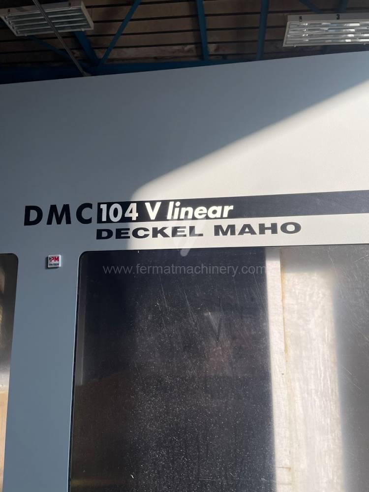Obráběcí centrum / Vertikální / DMC 104 V linear