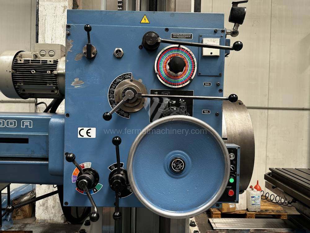 Borers horizontal / Table - diameter of spindle over 90 mm / W 100 A