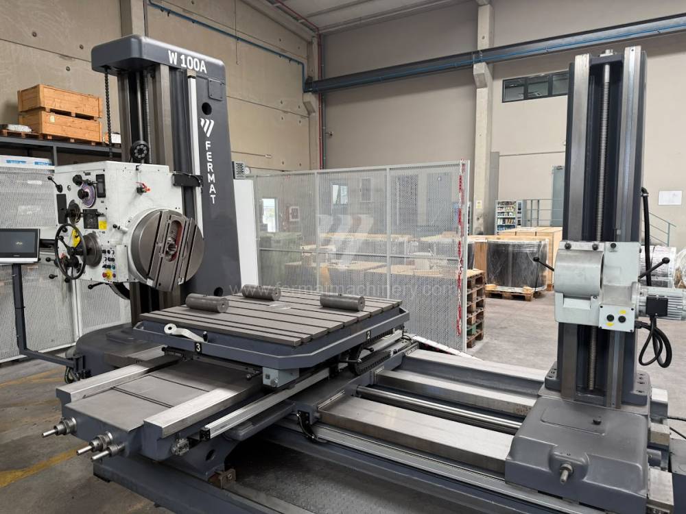 Borers horizontal / Table - diameter of spindle over 90 mm / W 100 A