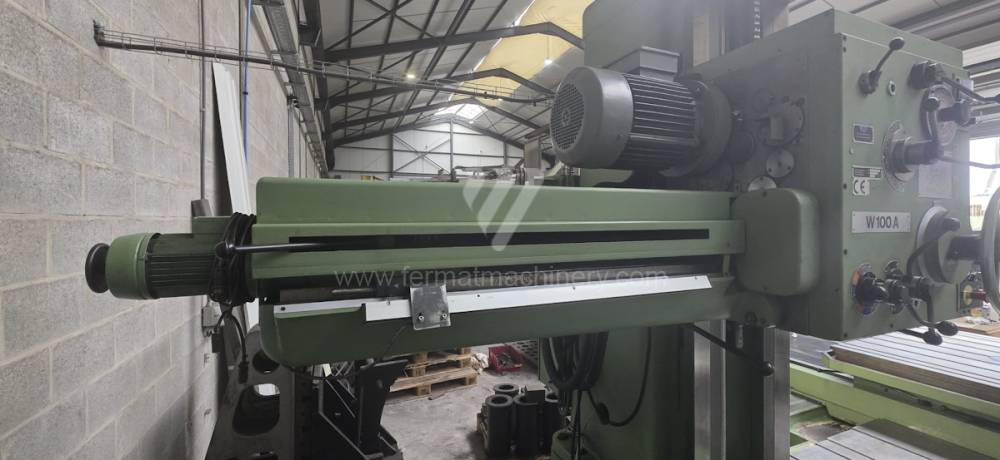 Borers horizontal / Table - diameter of spindle over 90 mm / W 100 A 