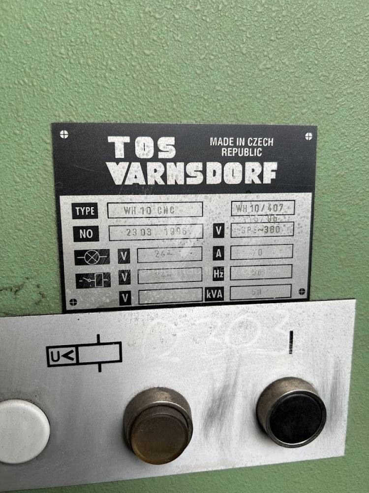 Borers horizontal / Table - diameter of spindle over 90 mm / WH 10 CNC