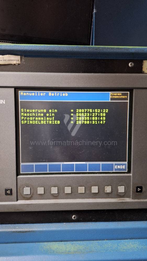 Borers horizontal / Table - diameter of spindle over 90 mm / WH 10 CNC