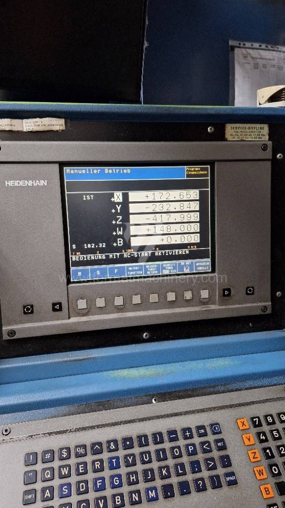 Borers horizontal / Table - diameter of spindle over 90 mm / WH 10 CNC