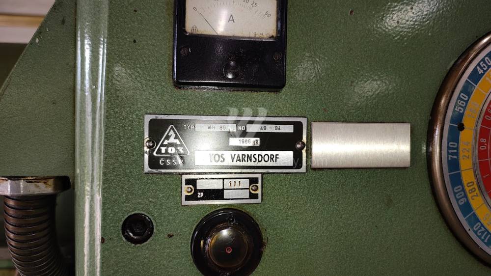 Borers horizontal / Table - diameter of spindle to 90 mm / WH 80