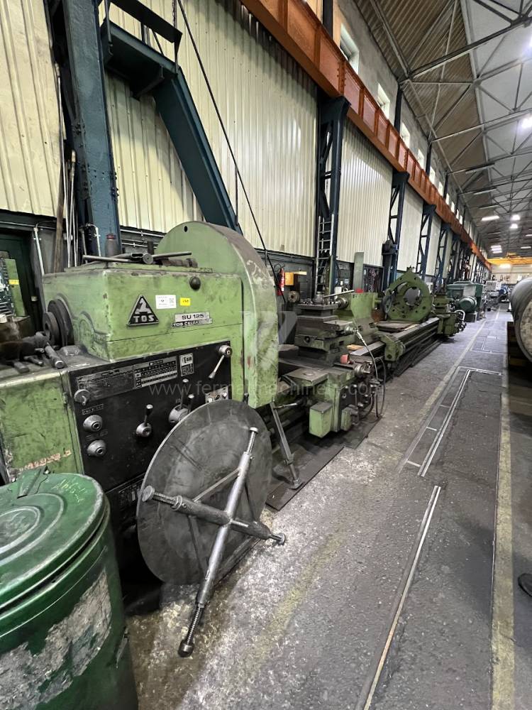 Used Machines Lathes SU 125 10000 Fermat Machinery