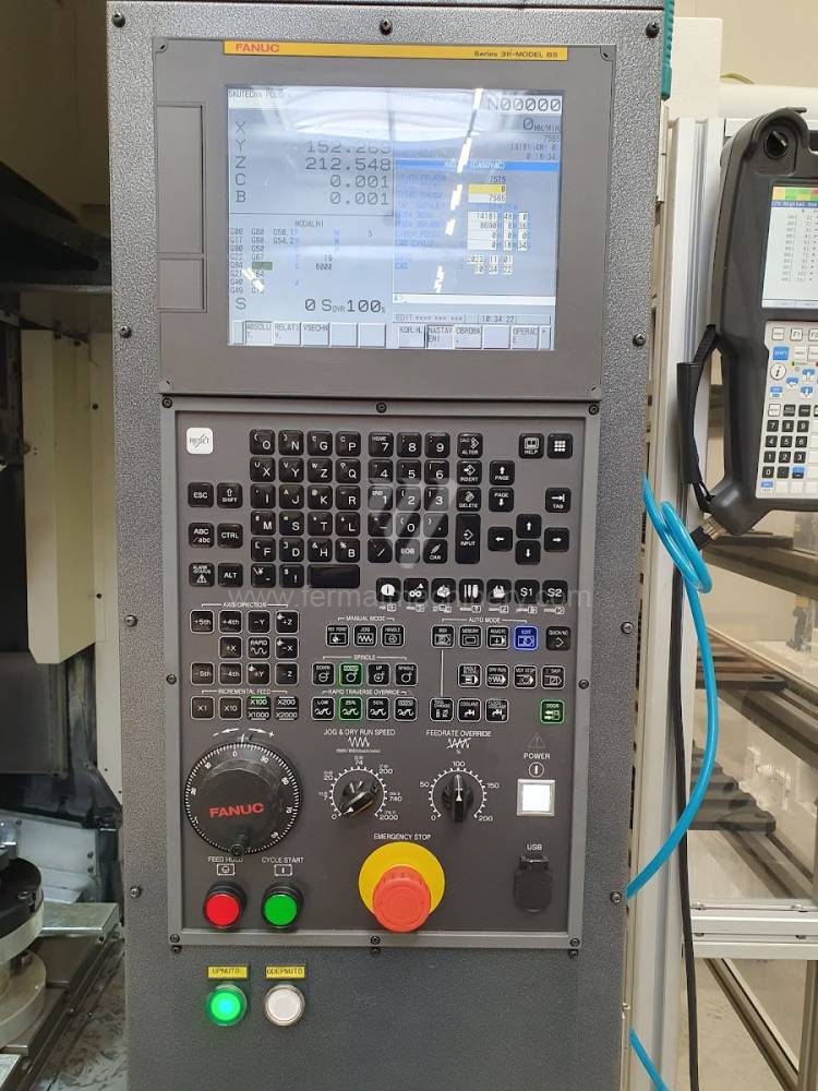 ROBODRILL ALFA D21LiB5 + robot FANUC LR Mate 200iD