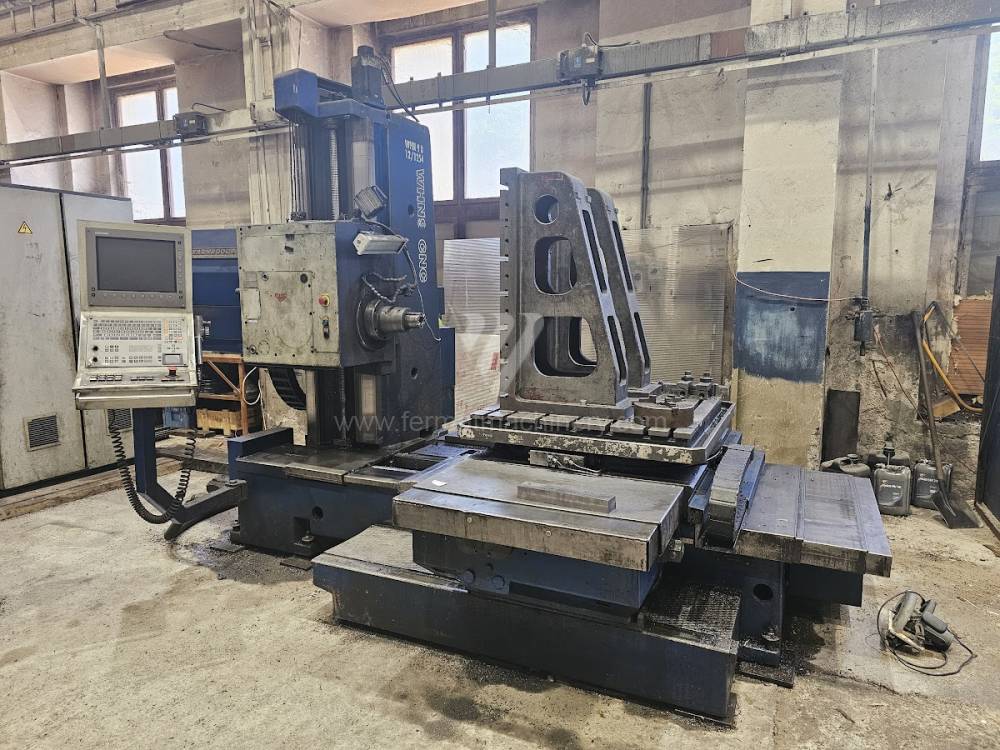 Mandrinadora horizontal / Fija - husillo hasta 90 mm de diámetro / WHN 9 B CNC