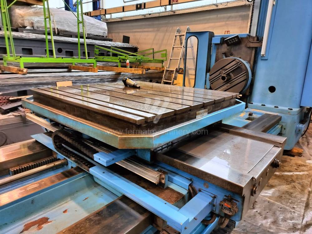 Mandrinadora horizontal / Fija - husillo más de 90 mm de diámetro / W 100 A 