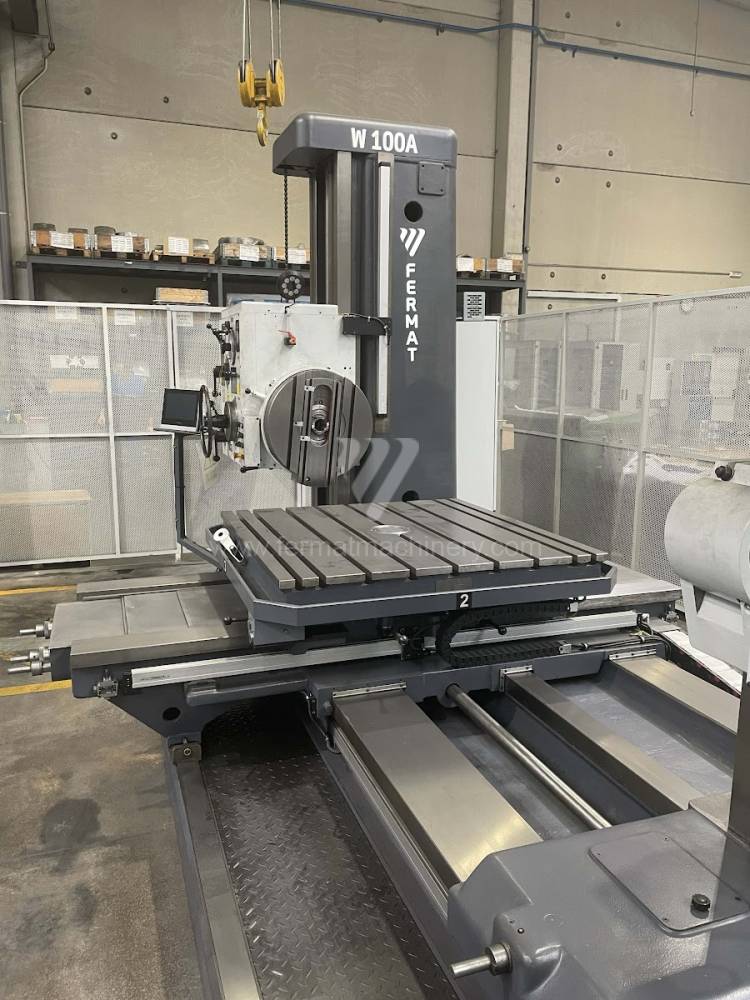Mandrinadora horizontal / Fija - husillo más de 90 mm de diámetro / W 100 A