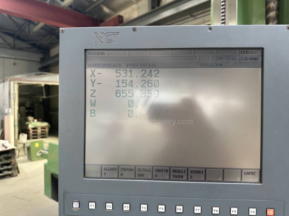 Mandrinadora horizontal / Fija - husillo más de 90 mm de diámetro / W 100 CNC