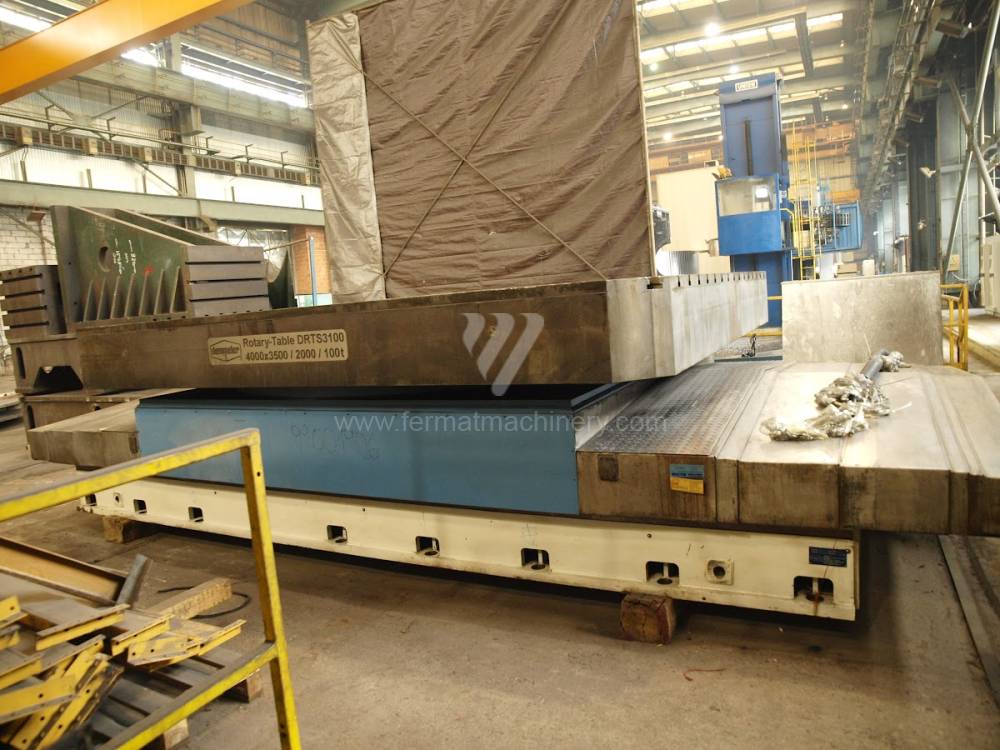 Mandrinadora horizontal / Mesa giratoria / DRTS3100