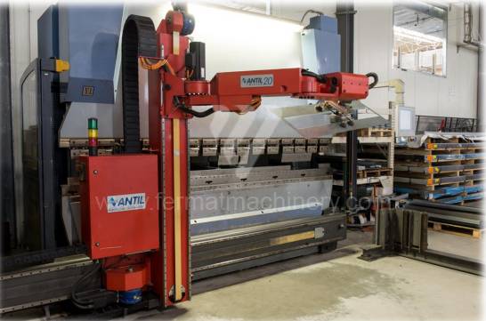 Máquinas usadas - Prensa freno / PBH 110-3100-4C+robot ANTIL Twister F5 ...
