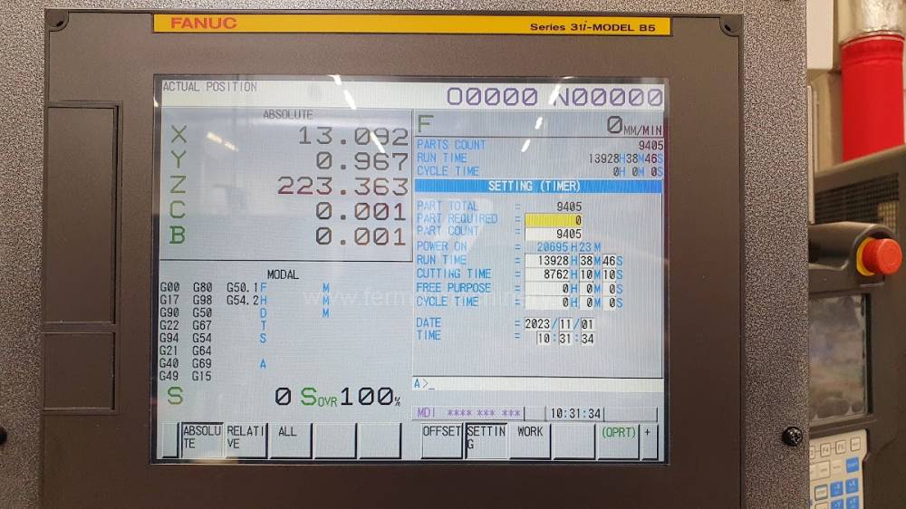 ROBODRILL ALFA D21LiB5 + robot FANUC LR Mate 200iD