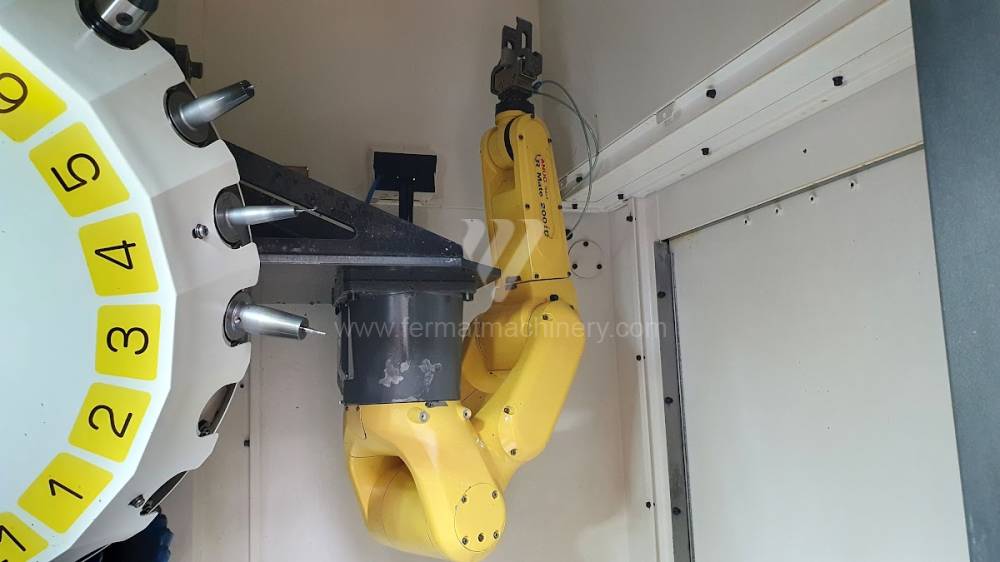 ROBODRILL ALFA D21LiB5 + robot FANUC LR Mate 200iD