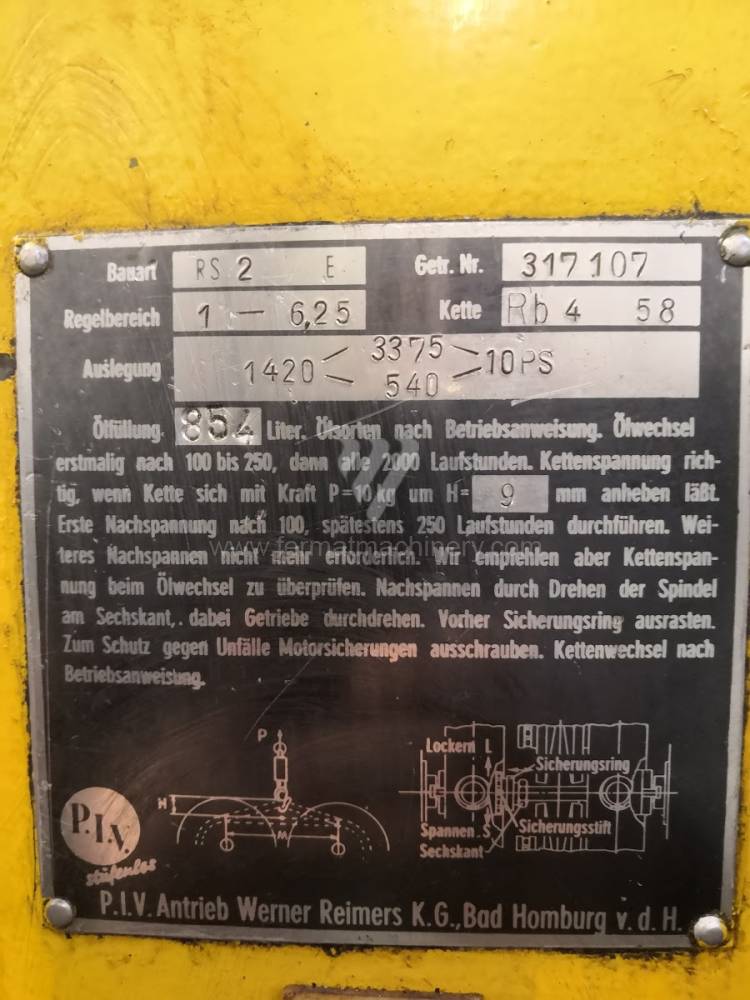 Vízszintes fúrómaró / Asztallapos - orsóátmérő 90 mm - ig / BFf 85