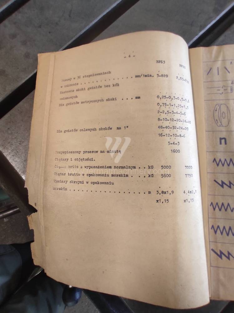Vízszintes fúrómaró / Asztallapos - orsóátmérő 90 mm - ig / BF 63