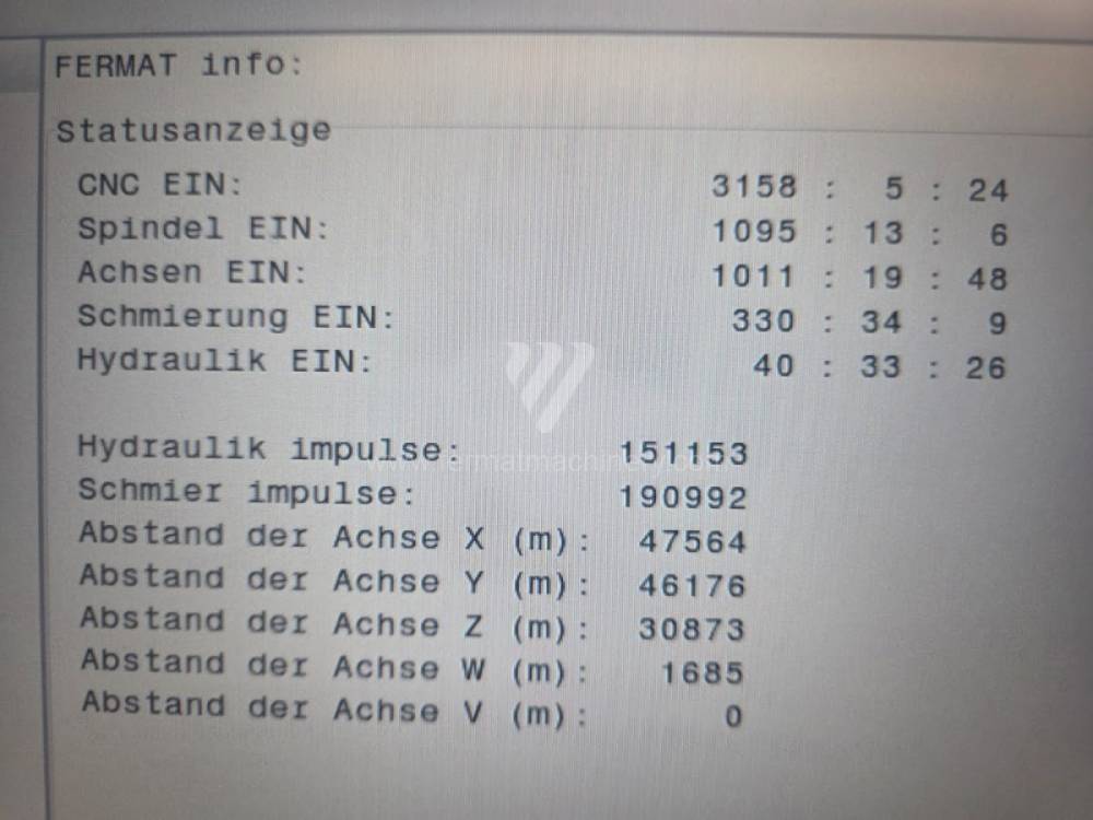 Vízszintes fúrómaró / Asztallapos - orsóátmérő 90 mm - től nagyobb / WFT 11 CNC