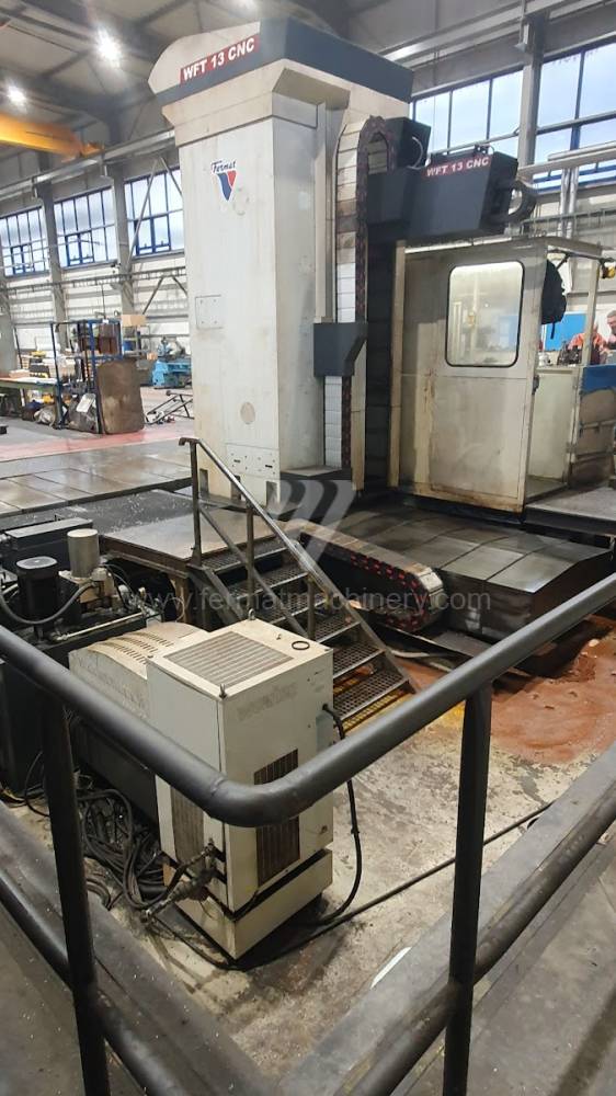 Vízszintes fúrómaró / Asztallapos - orsóátmérő 90 mm - től nagyobb / WFT 13 CNC