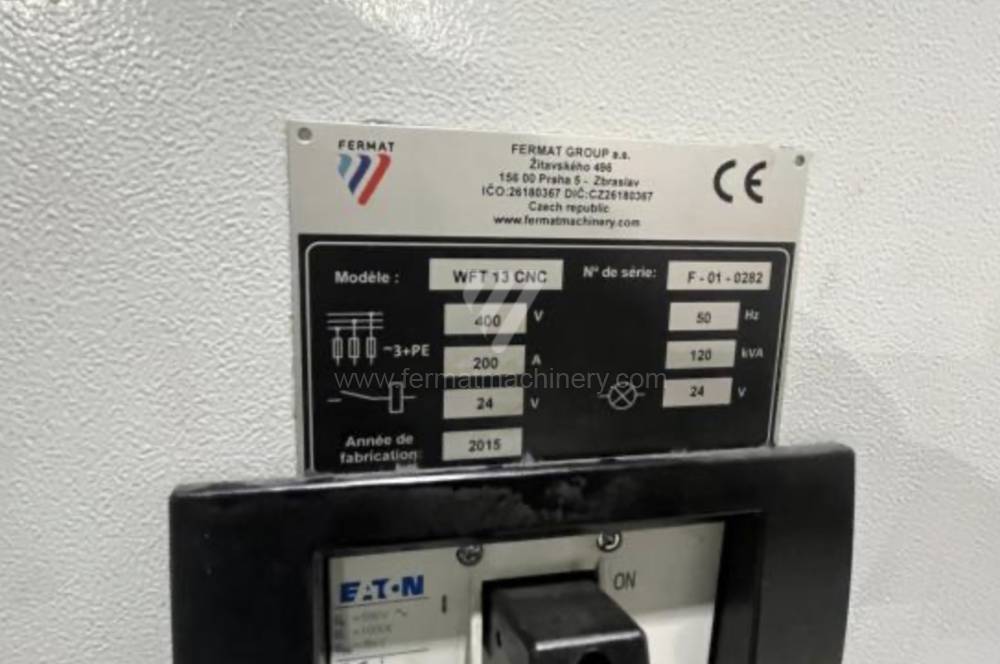 Vízszintes fúrómaró / Asztallapos - orsóátmérő 90 mm - től nagyobb / WFT 13