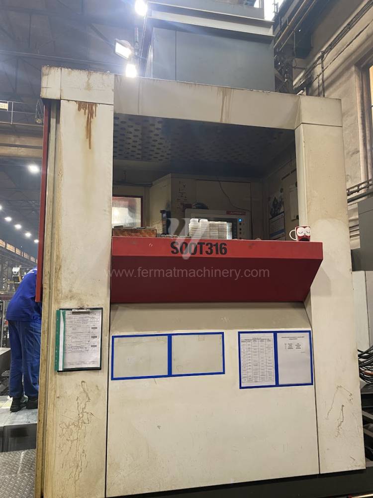 Vízszintes fúrómaró / Asztallapos - orsóátmérő 90 mm - től nagyobb / TX-3, 15.TX3S