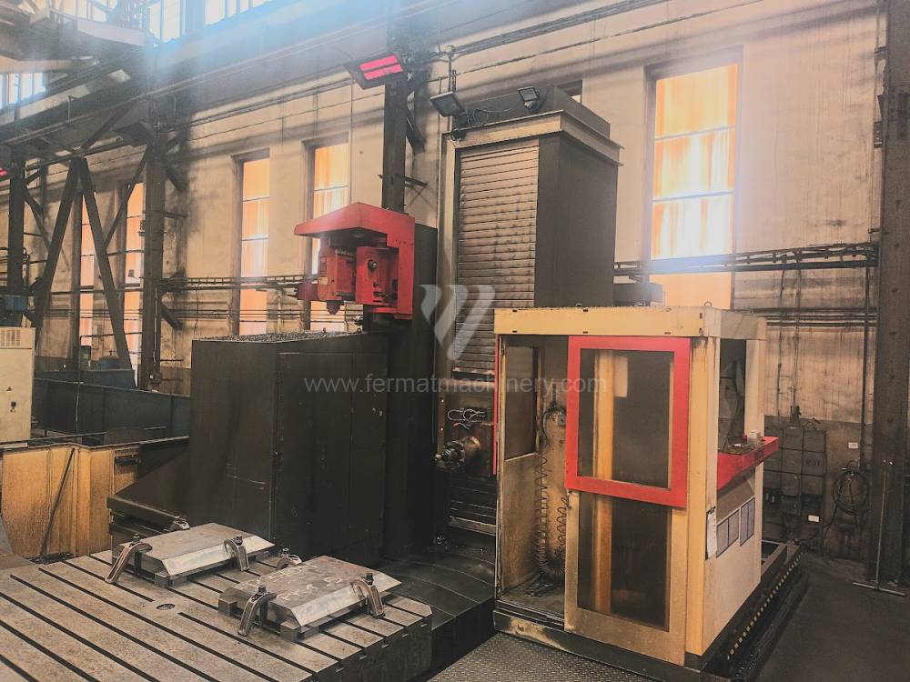 Vízszintes fúrómaró / Asztallapos - orsóátmérő 90 mm - től nagyobb / TX-3, 15.TX3S