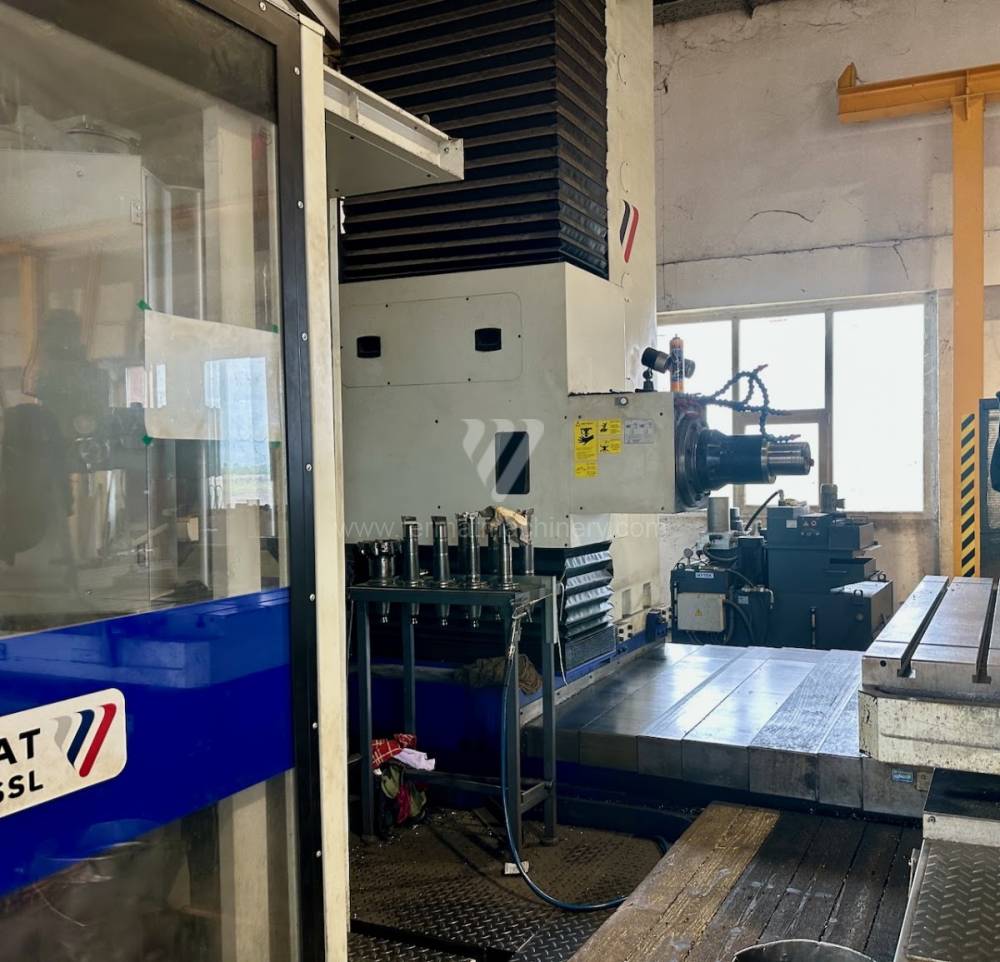 Vízszintes fúrómaró / Asztallapos - orsóátmérő 90 mm - től nagyobb / WHN 13 P CNC