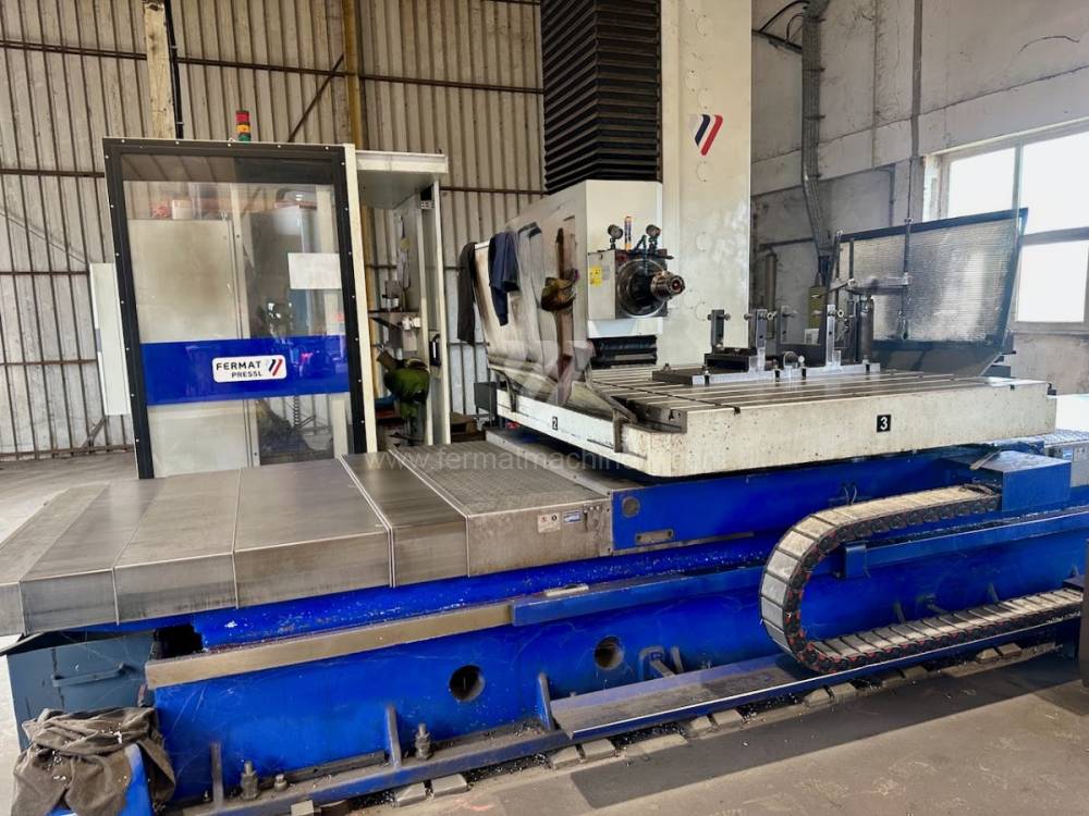 Vízszintes fúrómaró / Asztallapos - orsóátmérő 90 mm - től nagyobb / WHN 13 P CNC