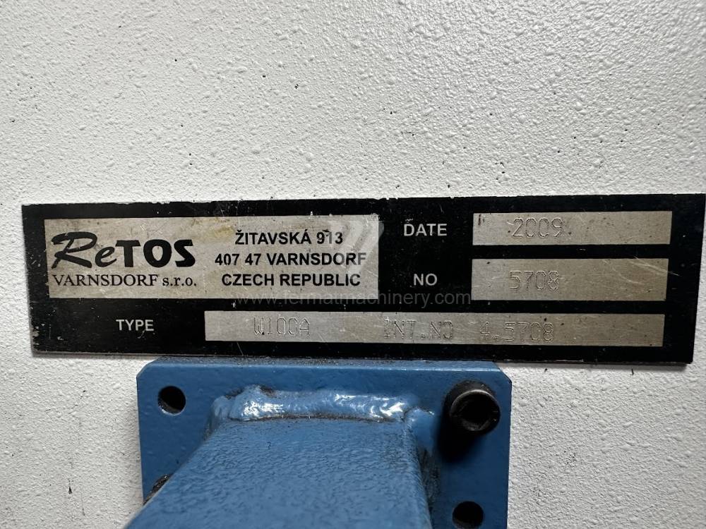 Vízszintes fúrómaró / Asztallapos - orsóátmérő 90 mm - től nagyobb / W 100 A