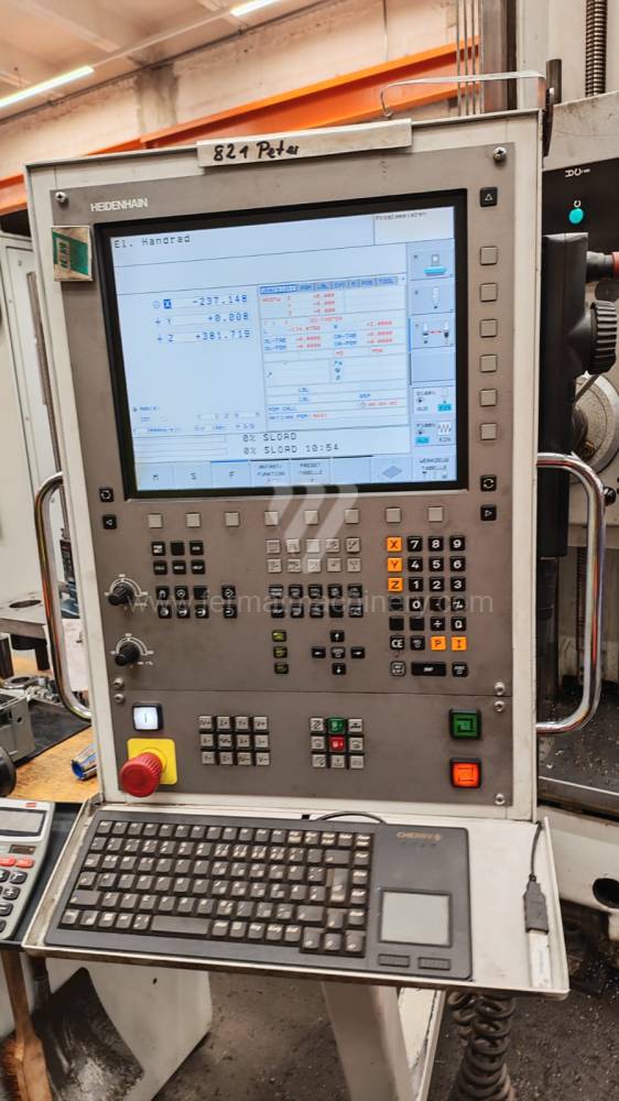 Vízszintes fúrómaró / Asztallapos - orsóátmérő 90 mm - től nagyobb / WH 10 CNC