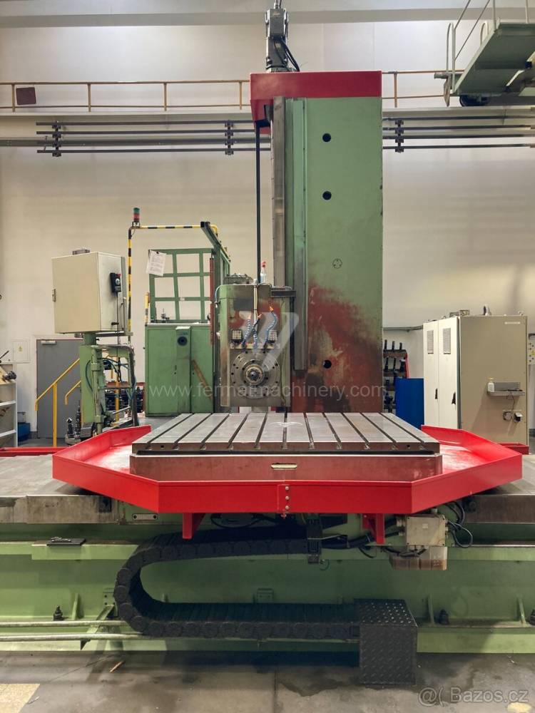 Vízszintes fúrómaró / Asztallapos - orsóátmérő 90 mm - től nagyobb / WHN 13.4 A CNC