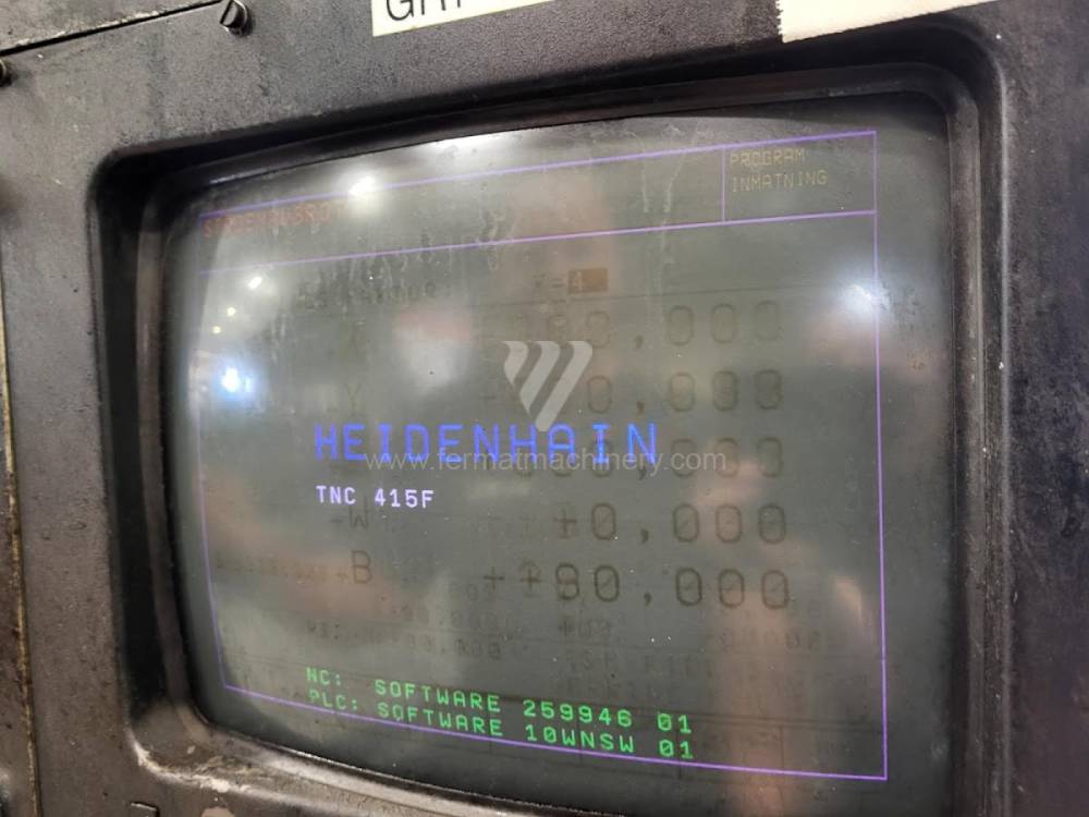 Vízszintes fúrómaró / Asztallapos - orsóátmérő 90 mm - től nagyobb / WHN 13.8