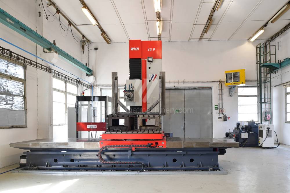 Vízszintes fúrómaró / Asztallapos - orsóátmérő 90 mm - től nagyobb / WHN 13 P CNC