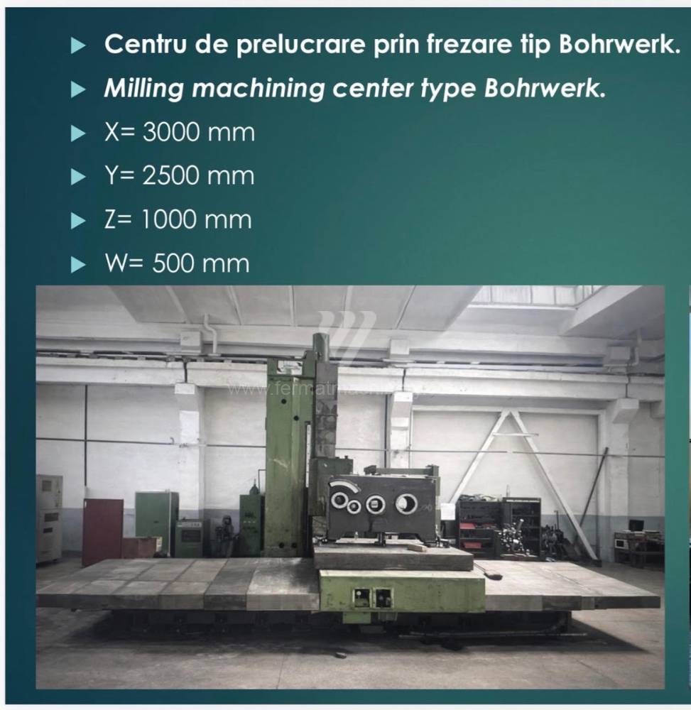 Vízszintes fúrómaró / Asztallapos - orsóátmérő 90 mm - től nagyobb / BFK 130