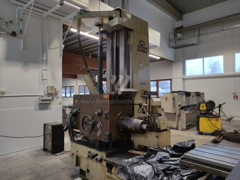 Vízszintes fúrómaró / Asztallapos - orsóátmérő 90 mm - től nagyobb / BFT 90/3