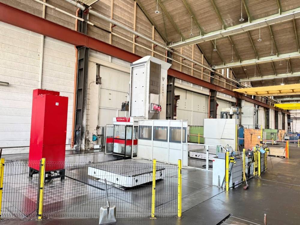 Alesatrice orizzontale / H - tipo a piastra / WRF Mill CNC