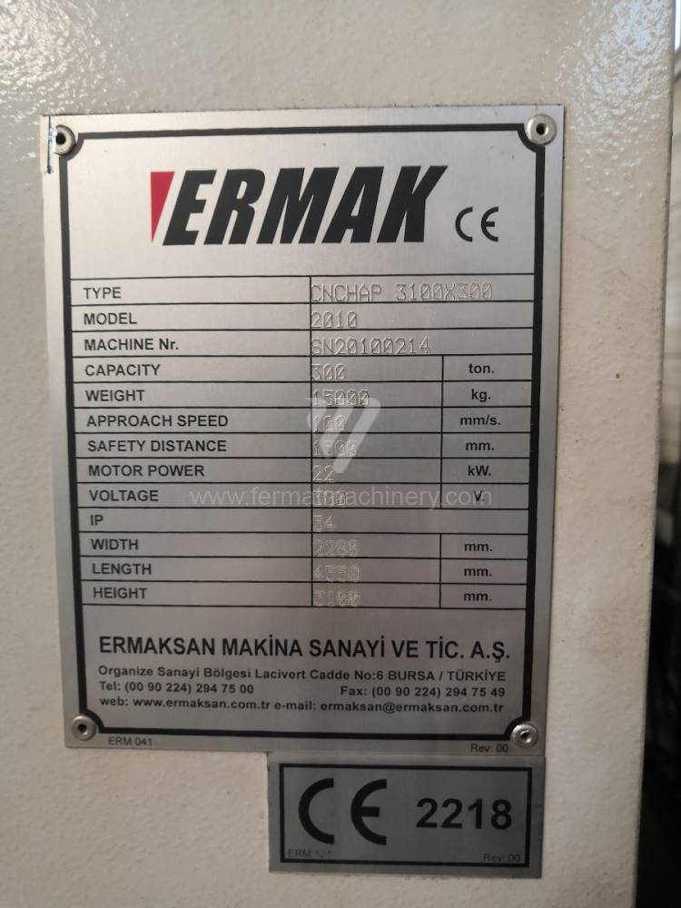 CNC HAP 3100 x 300