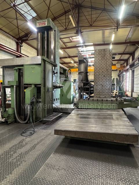 Mașini de alezat și frezat orizontal / Cu masă deplasabilă - diametru ax peste 90 mm / WHN 13.8 CNC