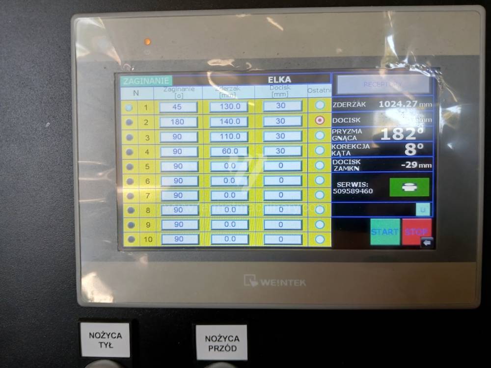 Гибочное оборудование / Листогибочный станок / THAKO 20-8,2 M NC