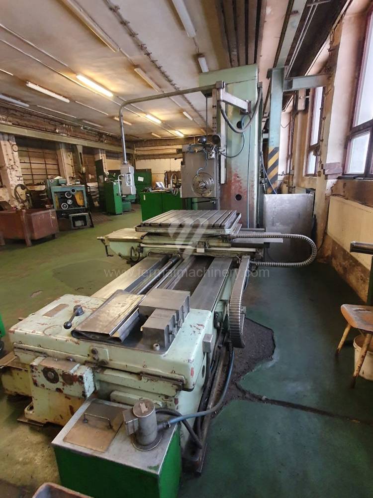 Горизонтально-расточные станки / С поворотным столом (до 90мм диам. шпинделя) / W 9 A